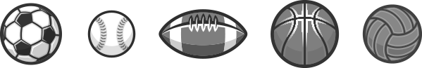 sports icon strip