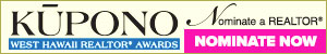Kupono West Hawaii Realtor Awards